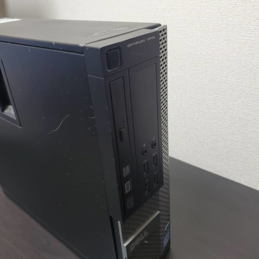突然、電源が入らなくなったOptiPlex 7010の外観