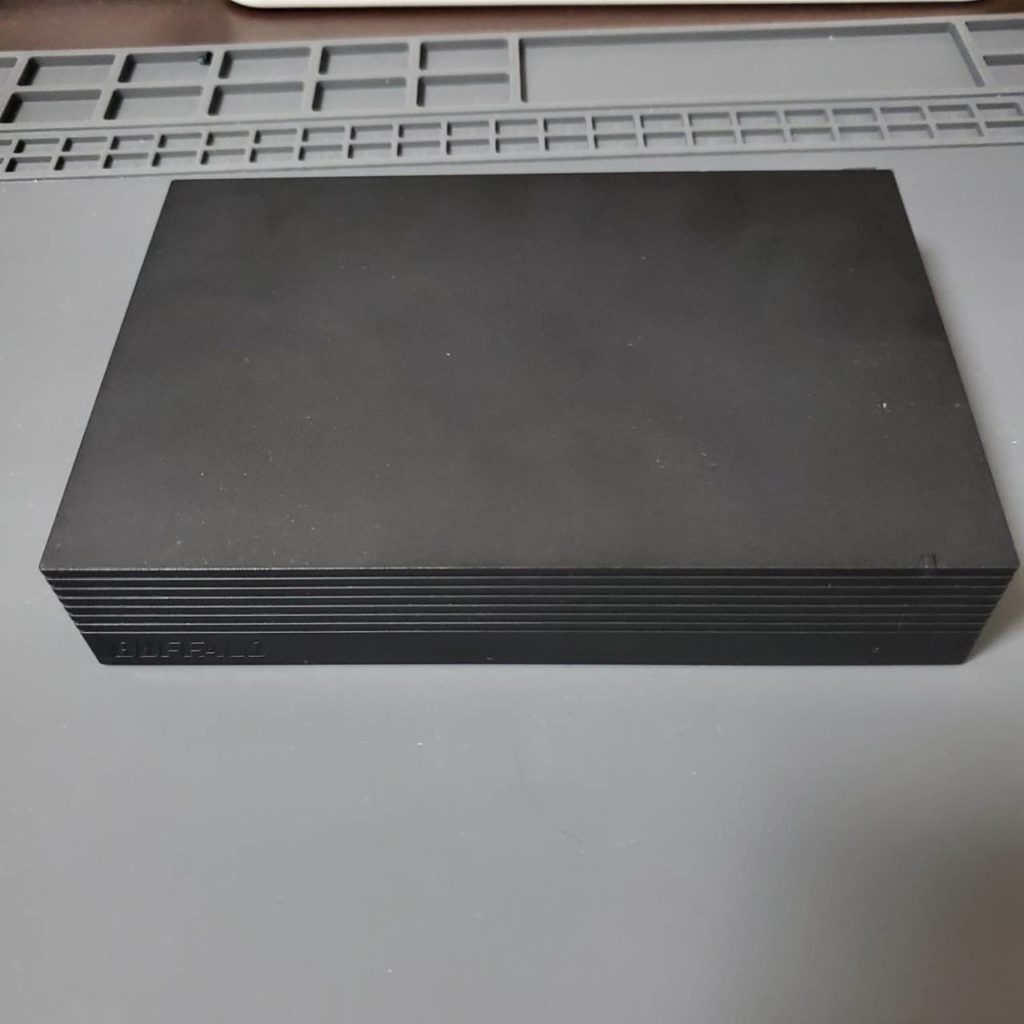 パソコンで認識しないBUFFALO製の外付けハードディスクからデータ復旧
