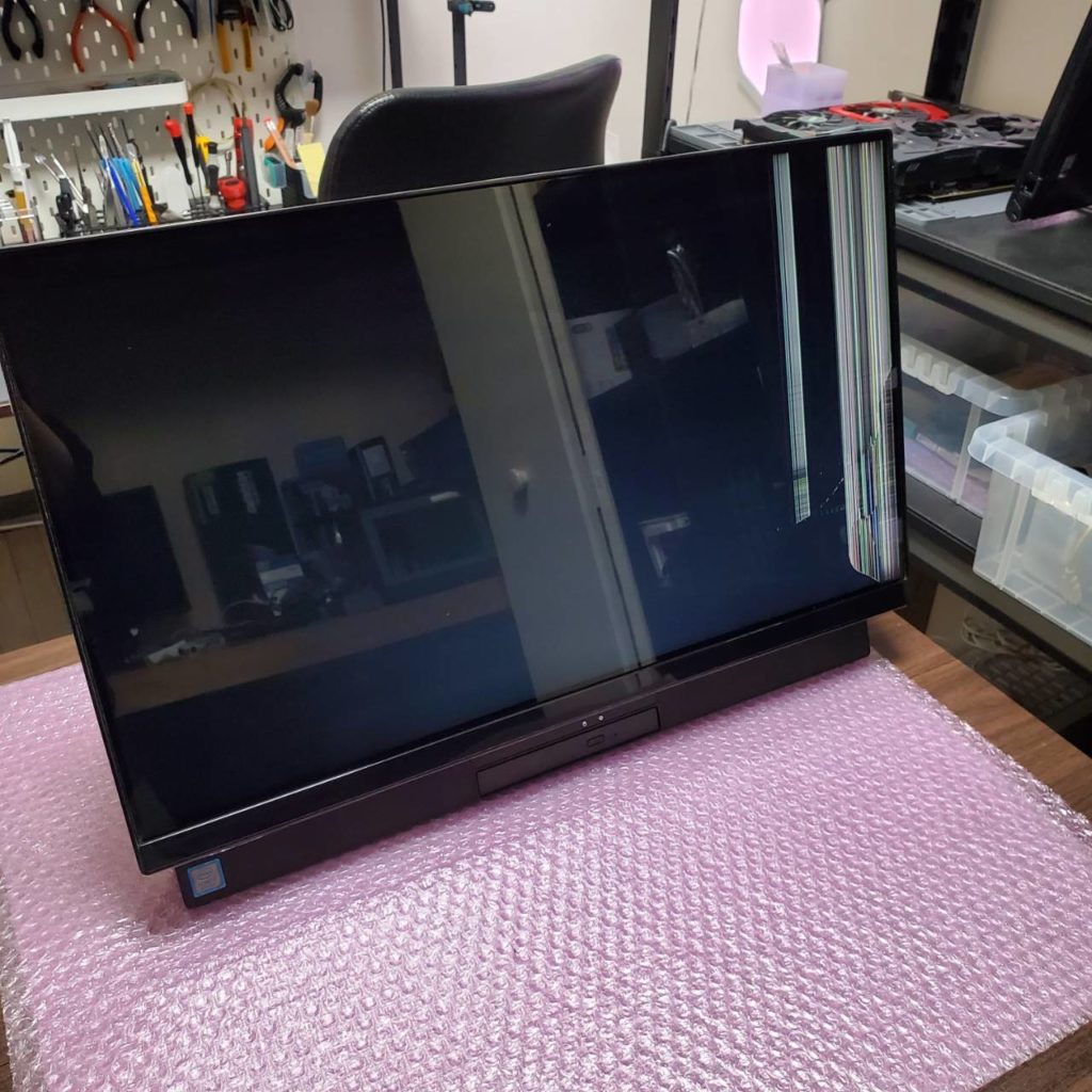 NEC LAVIE 液晶割れ 縦線表示