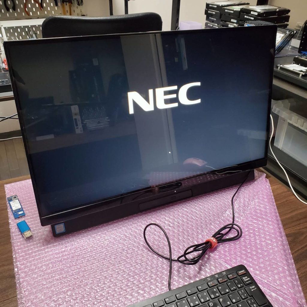 NEC LAVIE 液晶パネル交換